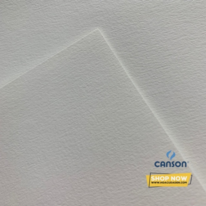 Giấy Vẽ Màu Nước Canson® 224gsm A4 Pháp