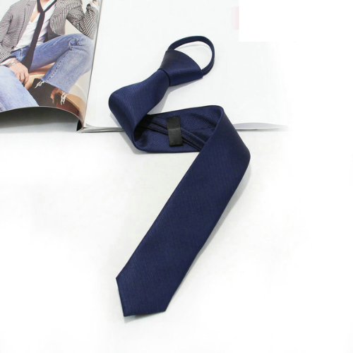 Cà vạt lười bản nhỏ kẻ tăm KT005  95K