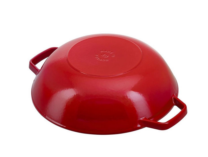 Staub - Chảo wok - 29cm Đỏ/ Xanh Đen