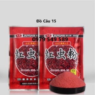 COMBO 3 GÓI BỘT TRÙNG ĐỎ-BỘT TRÙN CHỈ TRỘN MỒI CÂU CÁ
