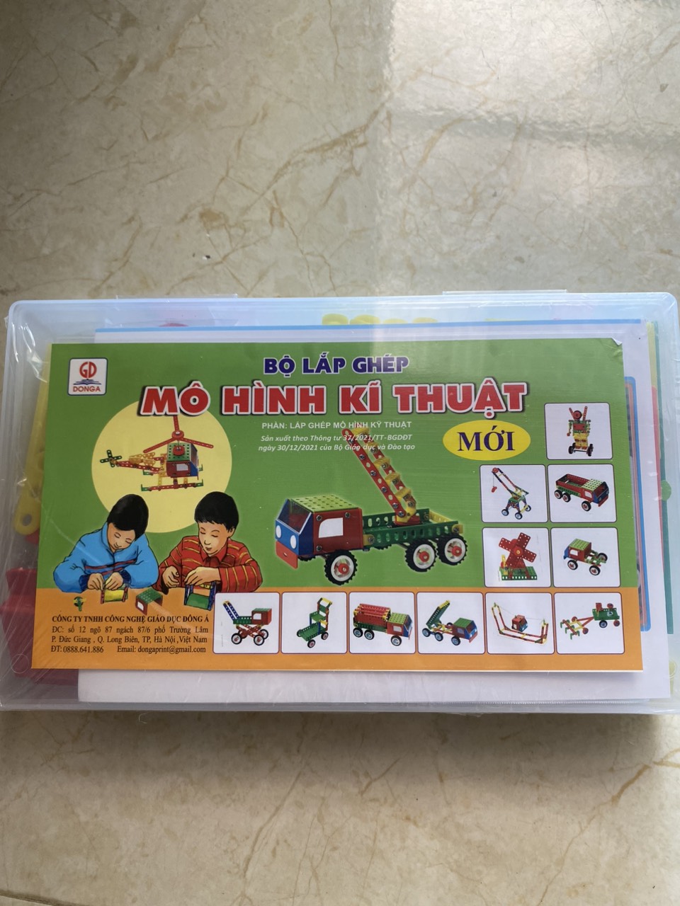 Bộ lắp ghép kỹ thuật lớp 4&5