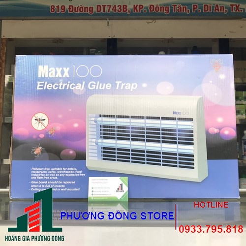 Đèn keo bắt muỗi, diệt côn trùng MAXX 100