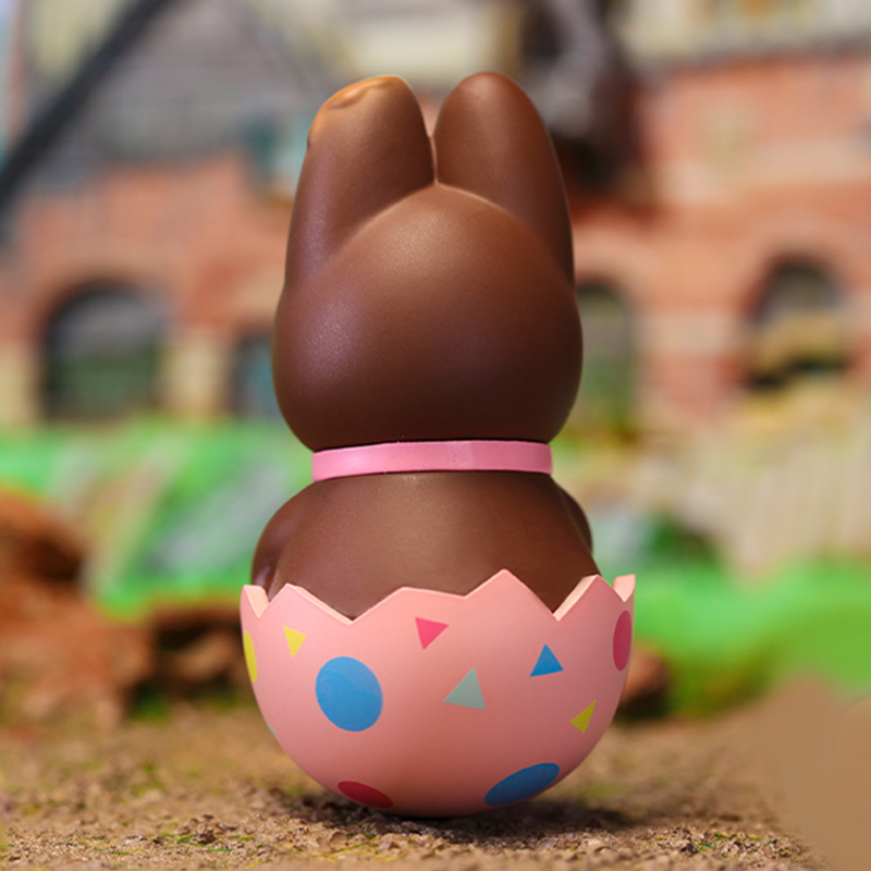 POP MART PUCKY Chocolate Bunny Baby Blister Package Figures