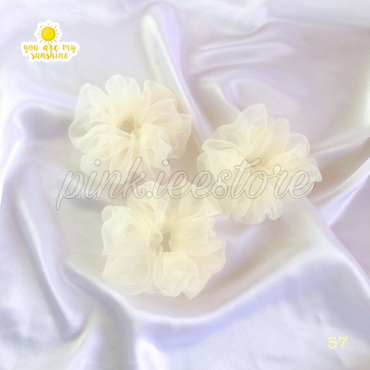SCRUNCHIES VON KÍNH MỀM - CỘT TÓC HOTTREND