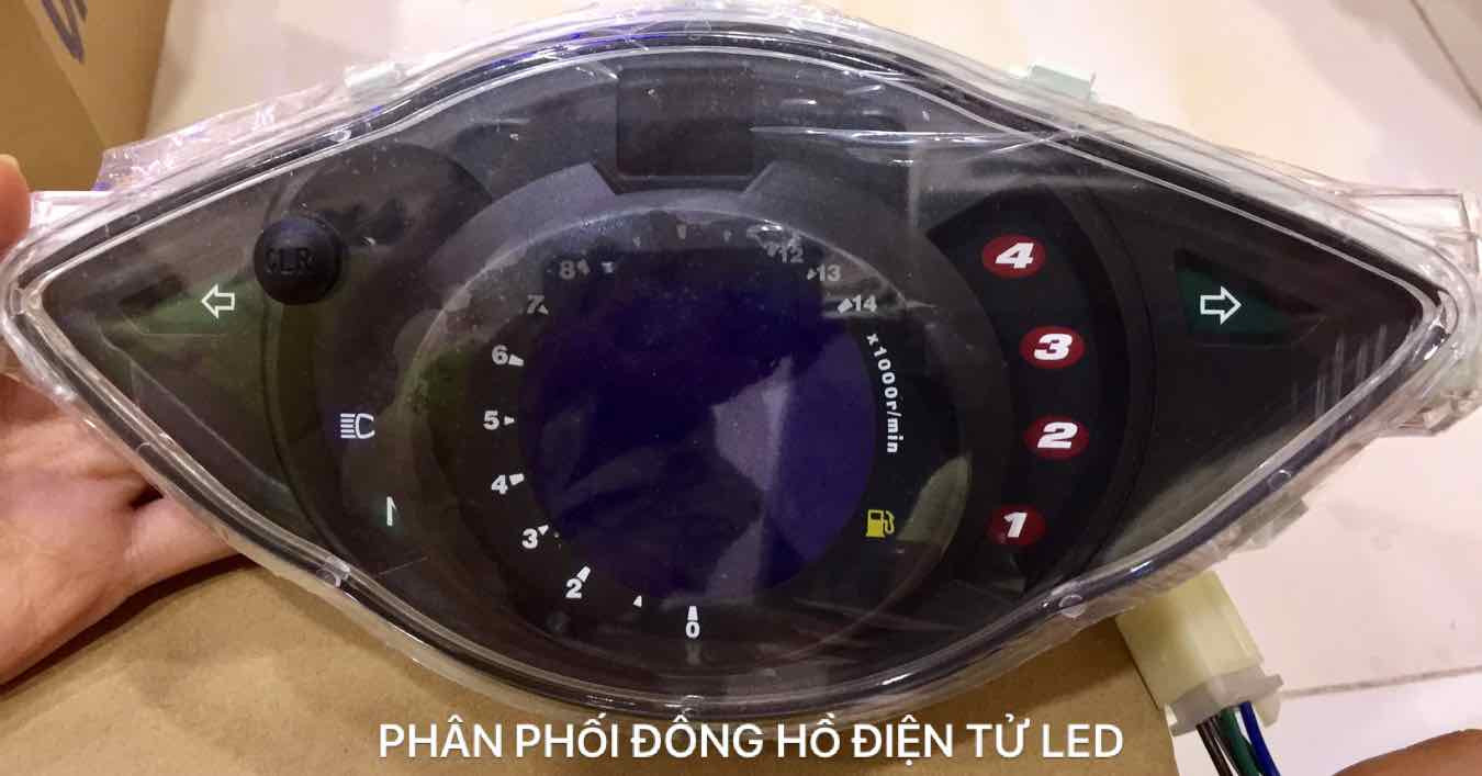ĐỒNG HỒ ĐIỆN TỬ LED CHO XE WAVE RS