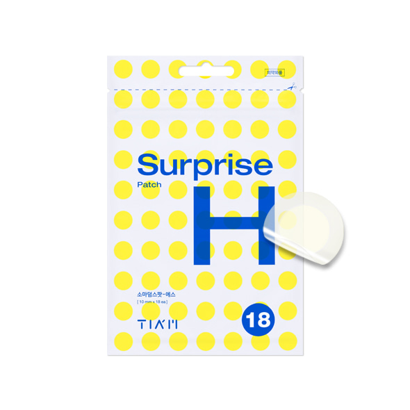 Miếng Dán Mụn Hydrocoloid Siêu Mỏng Tia'm Surprise H Patch 18 Miếng