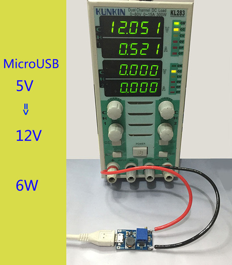 001 Bo mạch tăng áp 2A DC-DC MT3608