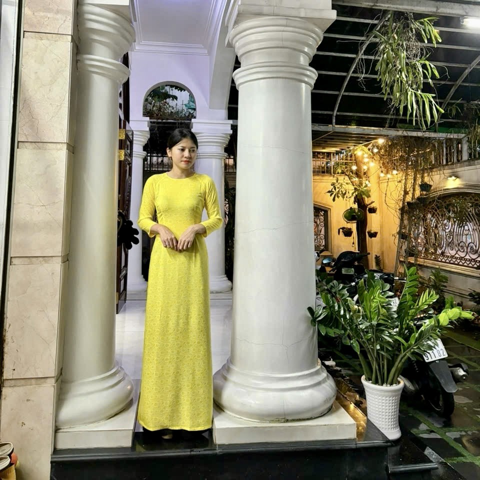 ÁO DÀI GẤM HÀNG LOẠI 1 CAO CẤP