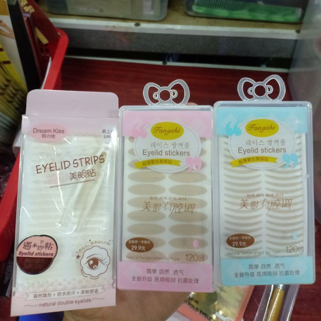 Hộp miếng dán kích mí lưới Eyelid Stickers 120 cặp L
