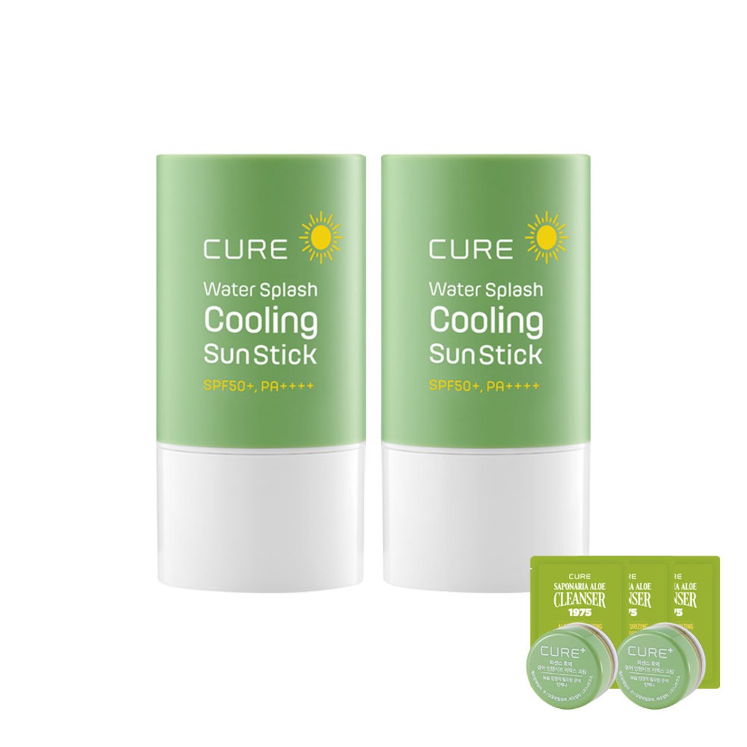 [CHÍNH HÃNG] [SET 2 thỏi]Kem chống nắng dạng thỏi Kim Jeong Moon Aloe Cure Water Splash Cooling Sun Stick SPF50+ PA++++