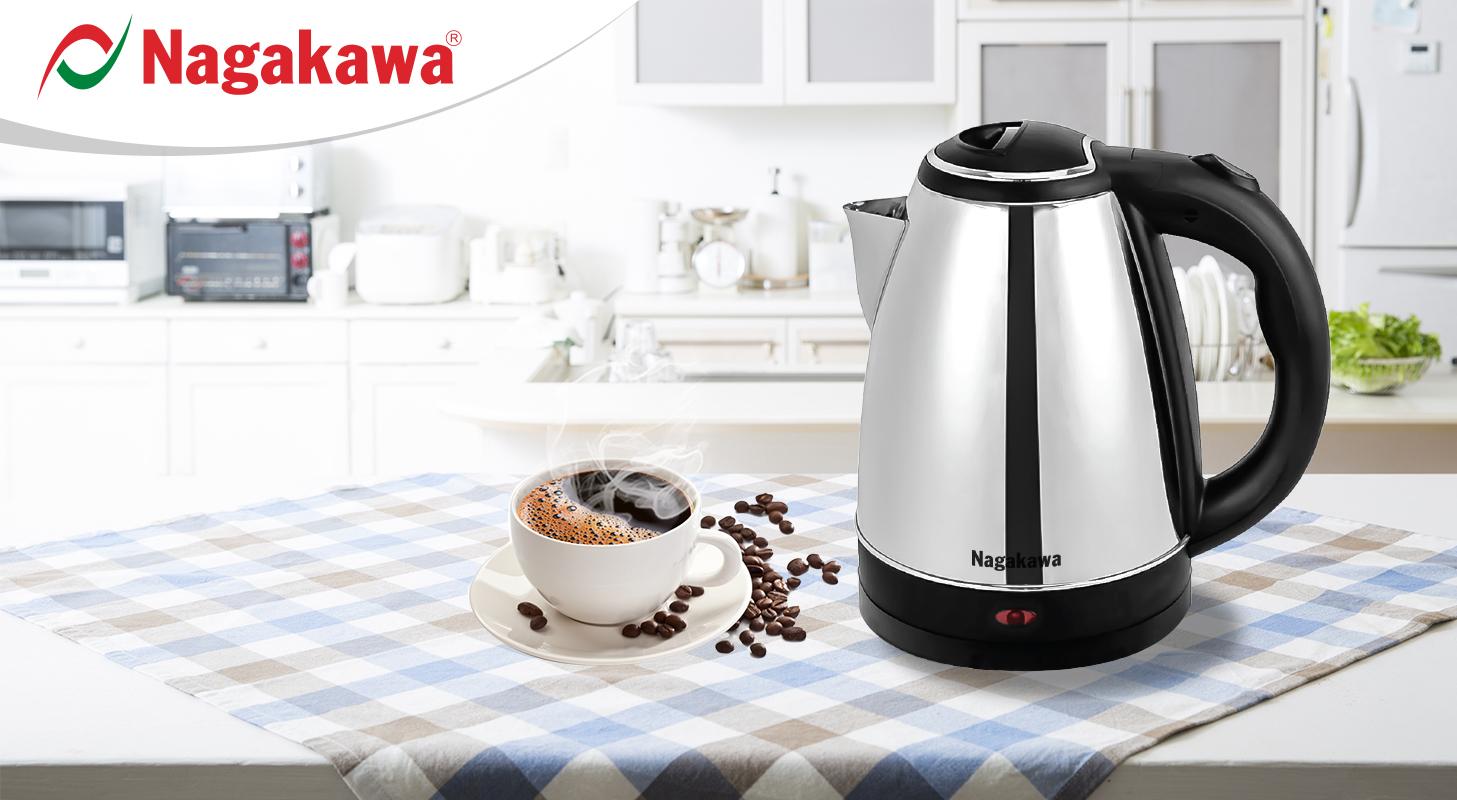 Ấm siêu tốc 1.8l nagakawa nag0308