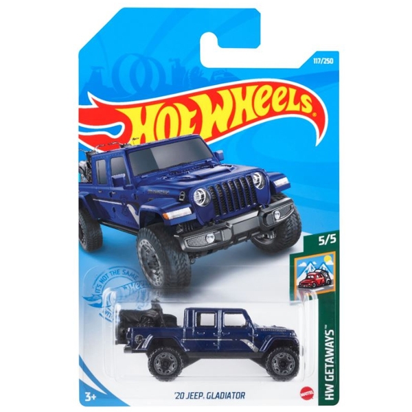 Siêu Xe Hot Wheels C4982 - 117/250 - 20 JEED GLADIATOR
