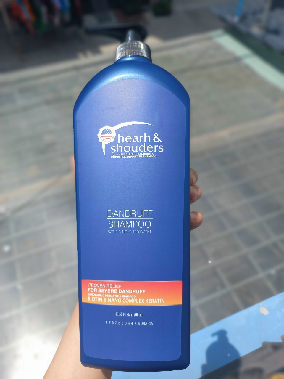 Dầu Gội Head & Shoulders Men 1200ml Sạch Gàu , Chắc Khỏe Tóc