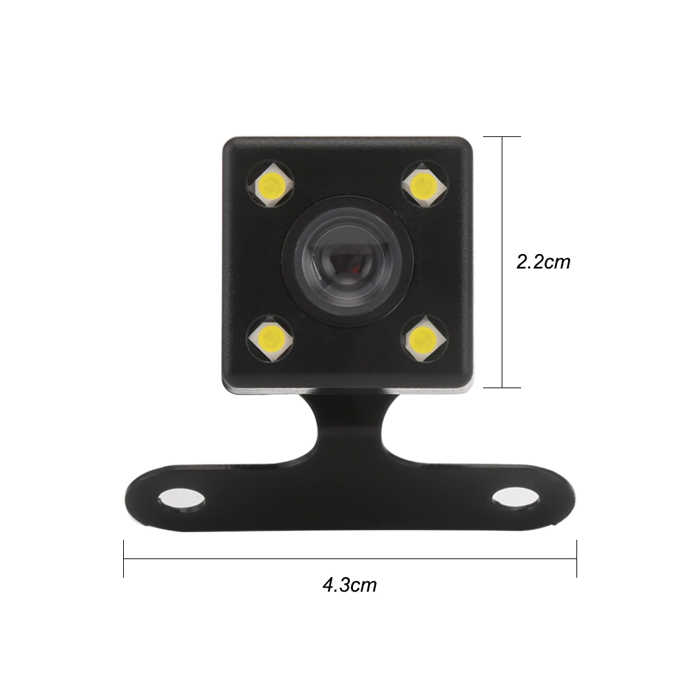 Camera Lùi 5 Chân 4 Led Cho Camera Hành Trình - Chuôi dẹp