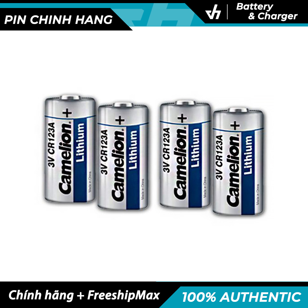 3 viên pin Camelion CR123A