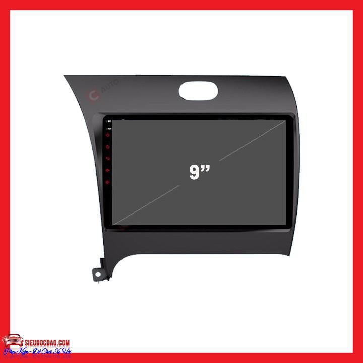 Mặt dưỡng xe kia k3 - cerato 2014-2018 9inch có jack nguồn zin .
