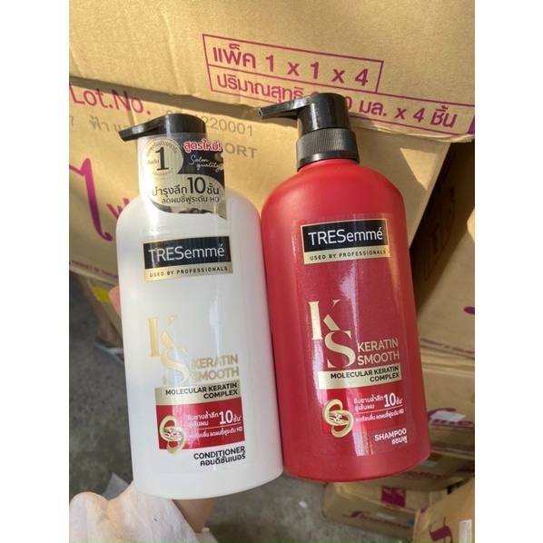 CẶP GỘI VÀ XẢ Tresemme Thái Lan 450ML