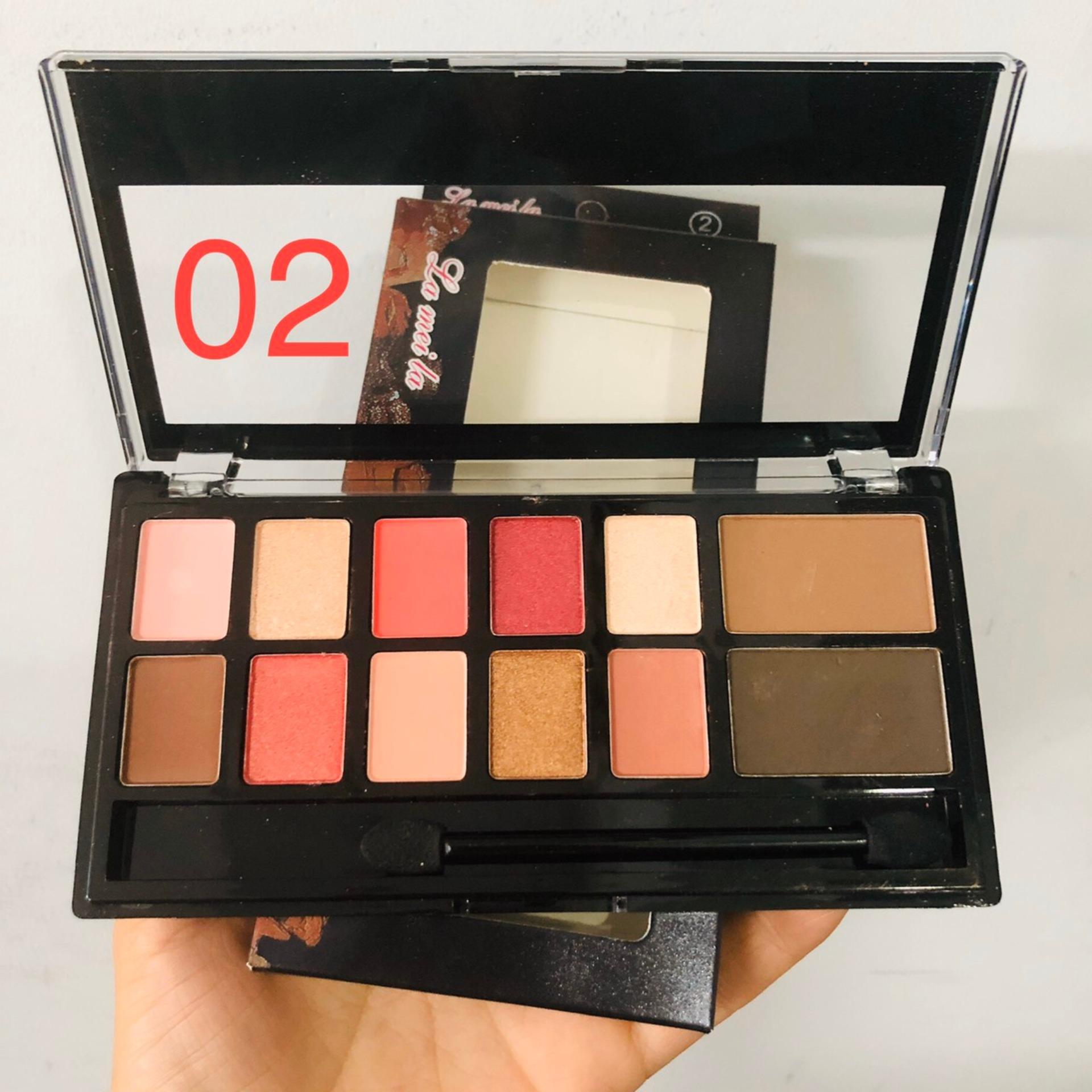 Bảng Phấn Mắt 12 Ô Lameila No.3561 - Hàng Nội Địa