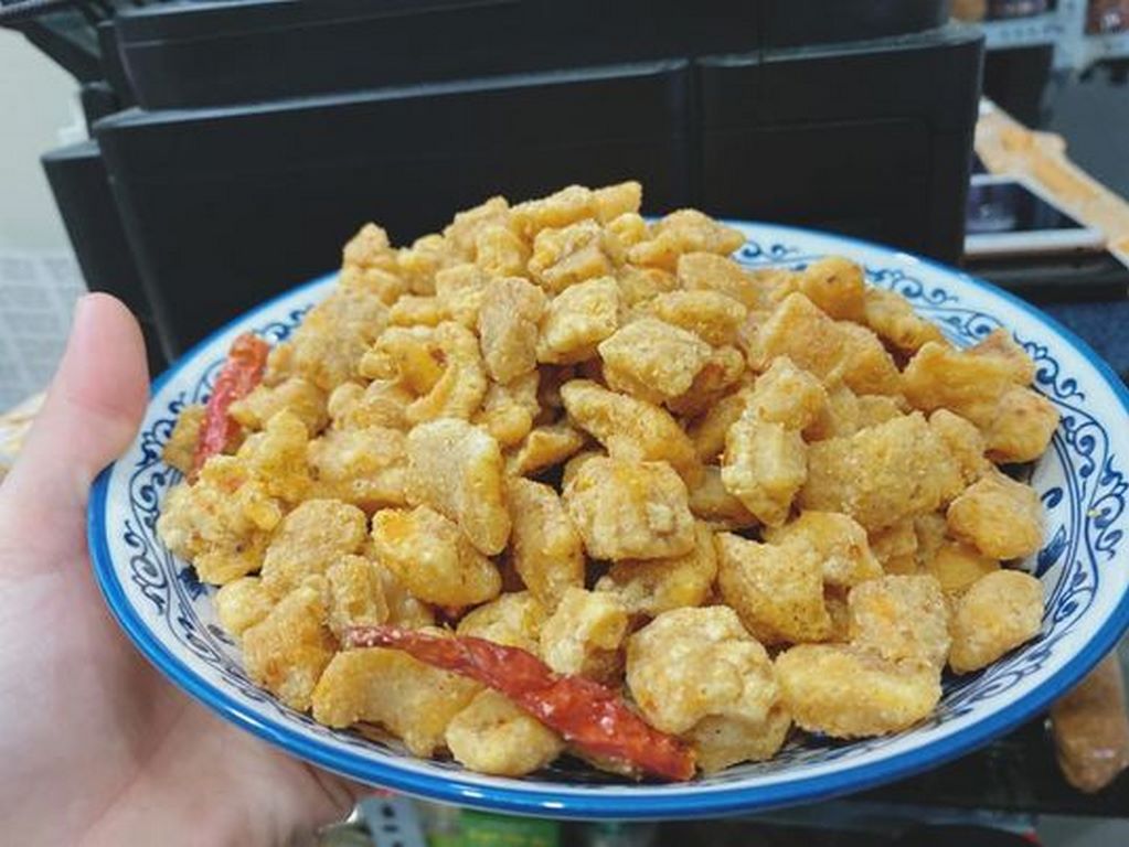 Tóp Mỡ Sấy Trứng Muối - Ngon Mê Ly 100G