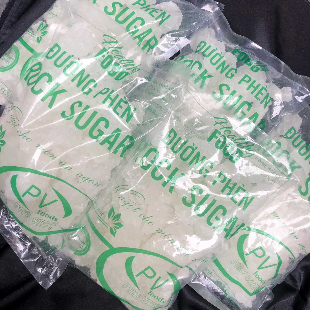 Đường phèn tinh luyện PHÚ VIỆT 1kg