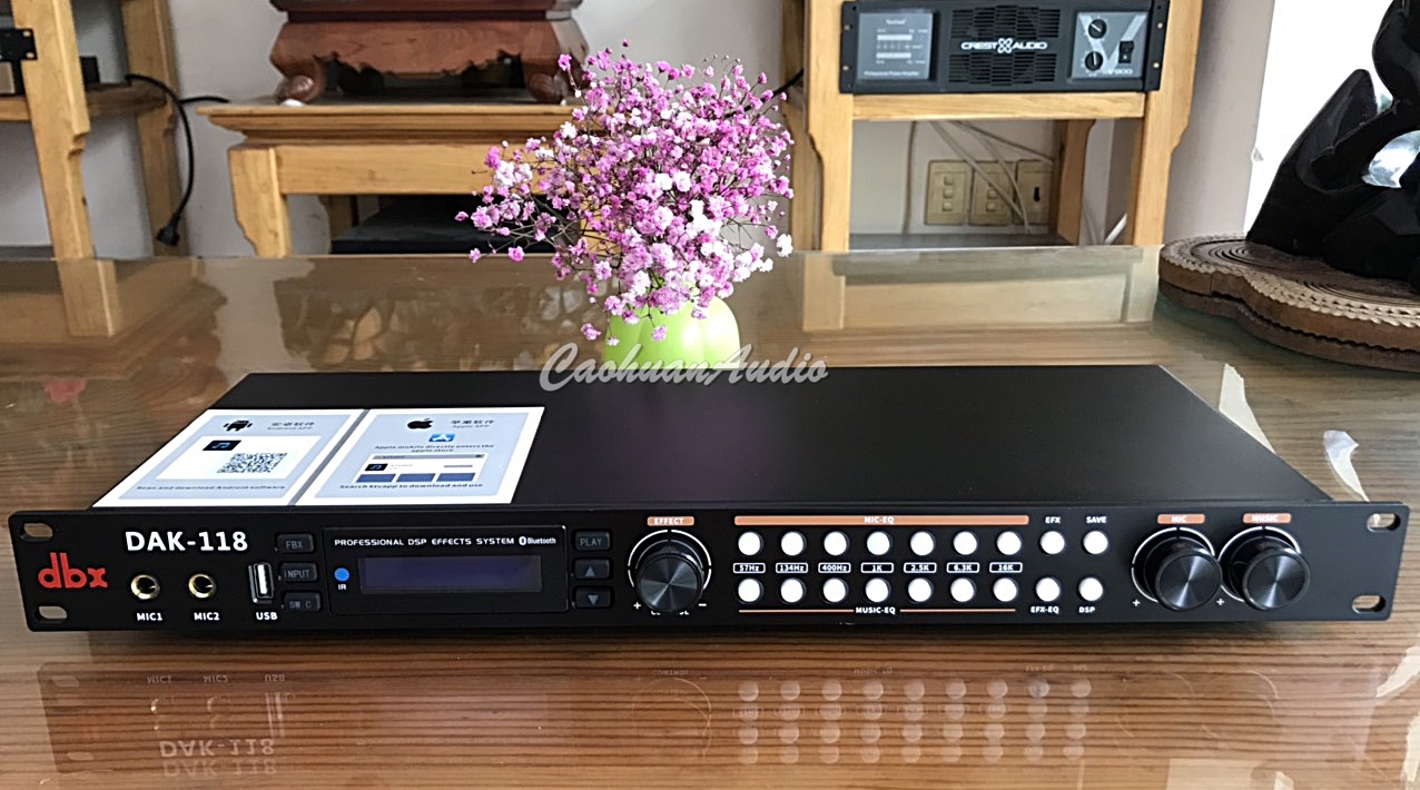 Vang cơ + số DAK118 (echo+reverb)