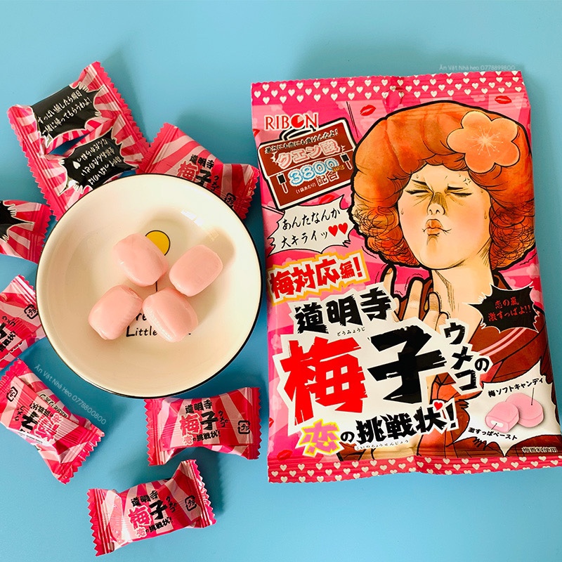 Kẹo siêu chua vị chanh Ribon 70g