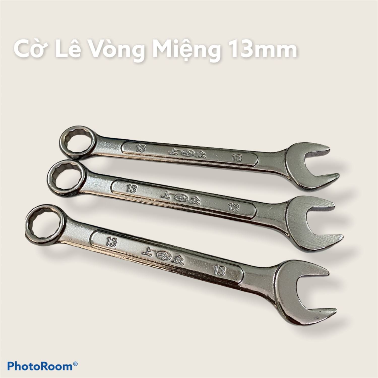 Cờ lê vòng miệng 13mm 2 đầu