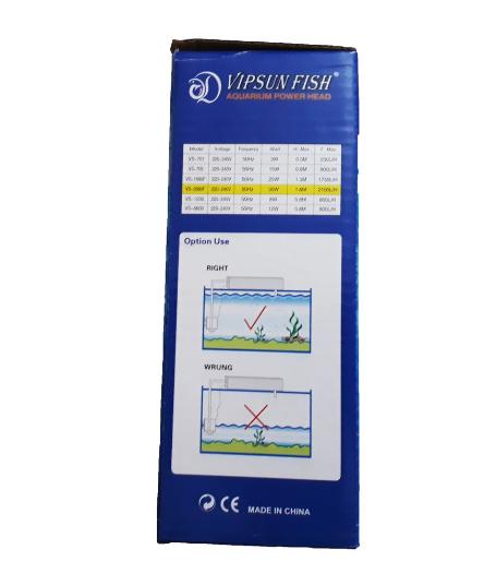 [HCM]Máy Bơm Lọc Nước Hồ Cá VS-2680 .