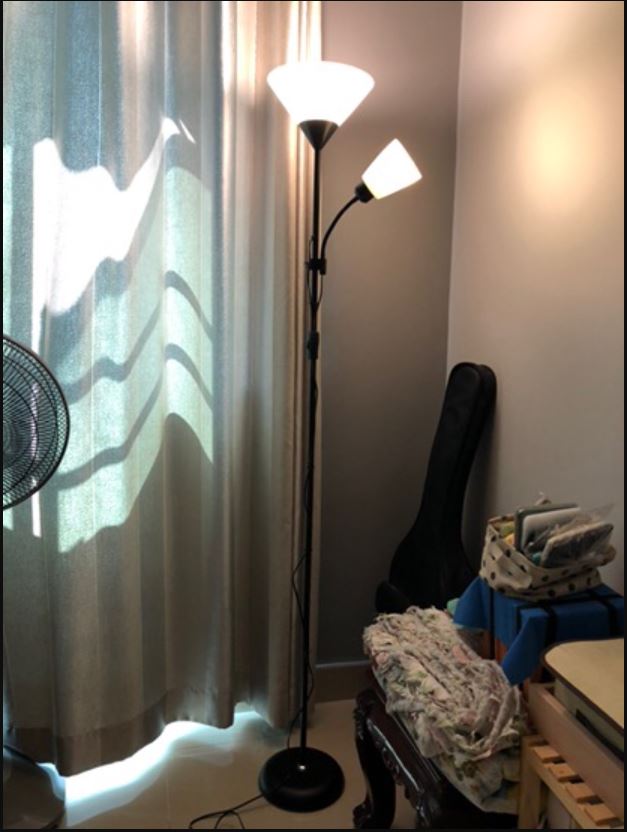 Đèn đứng trang trí phòng ngủ, phòng khách cao cấp IKEA - Tặng kèm 2 bóng cho 2 nhánh