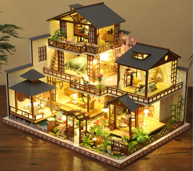 Mô hình nhà gỗ DIY Mori Garden