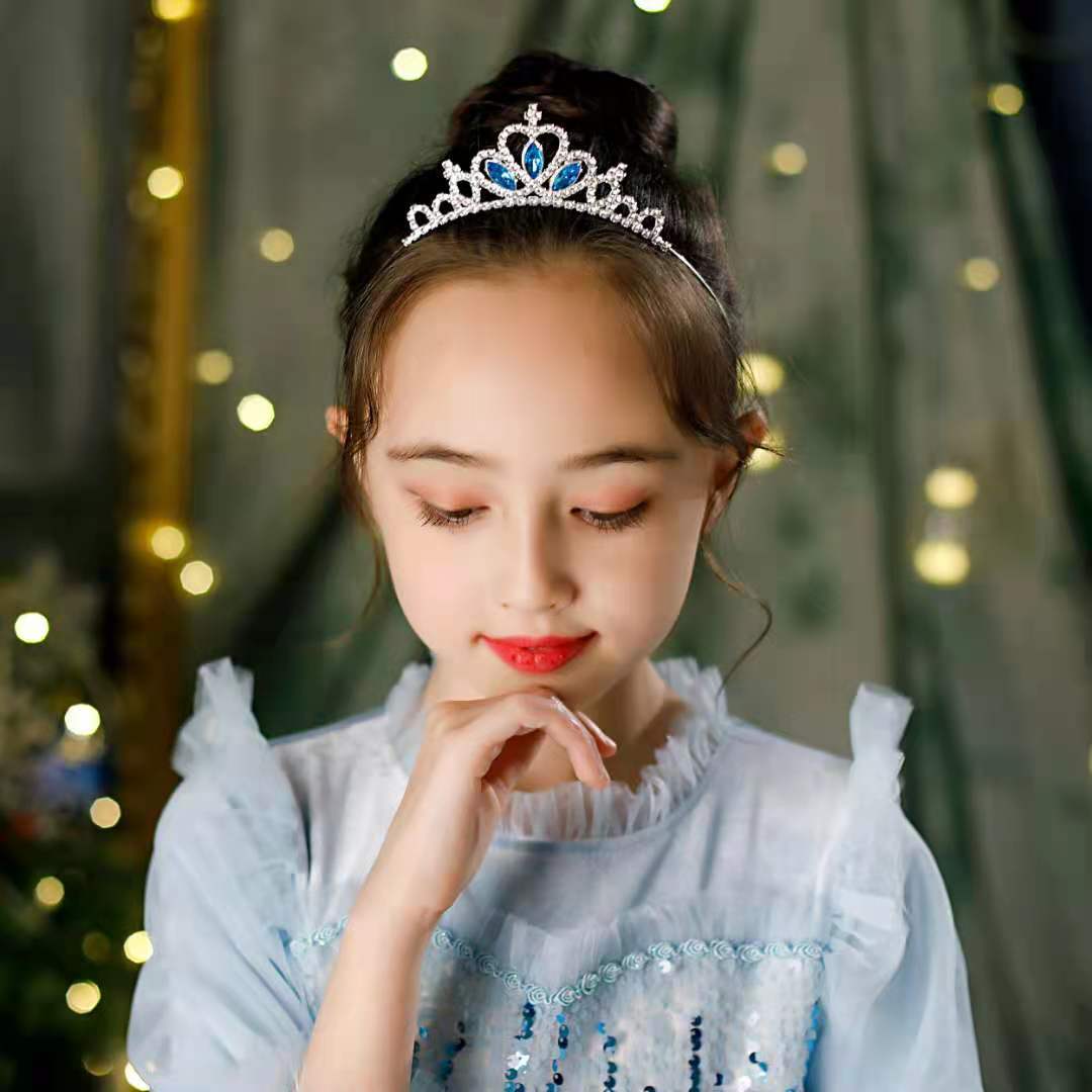[HCM]Cài tóc vương miện đính đá lấp lánh cho bé - cài tóc công chúa