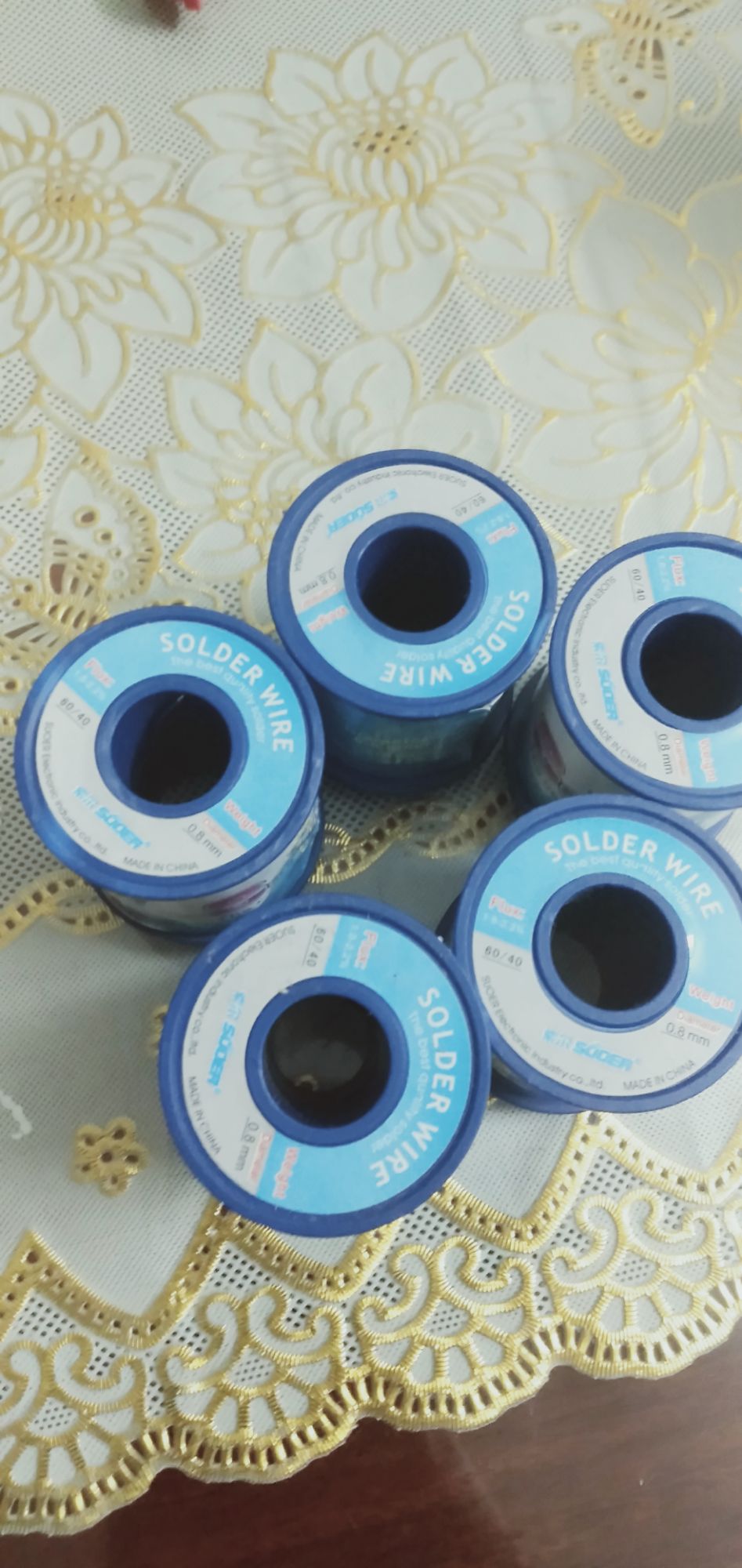 Thiếc hàn 0.8mm 400gr SOLDER