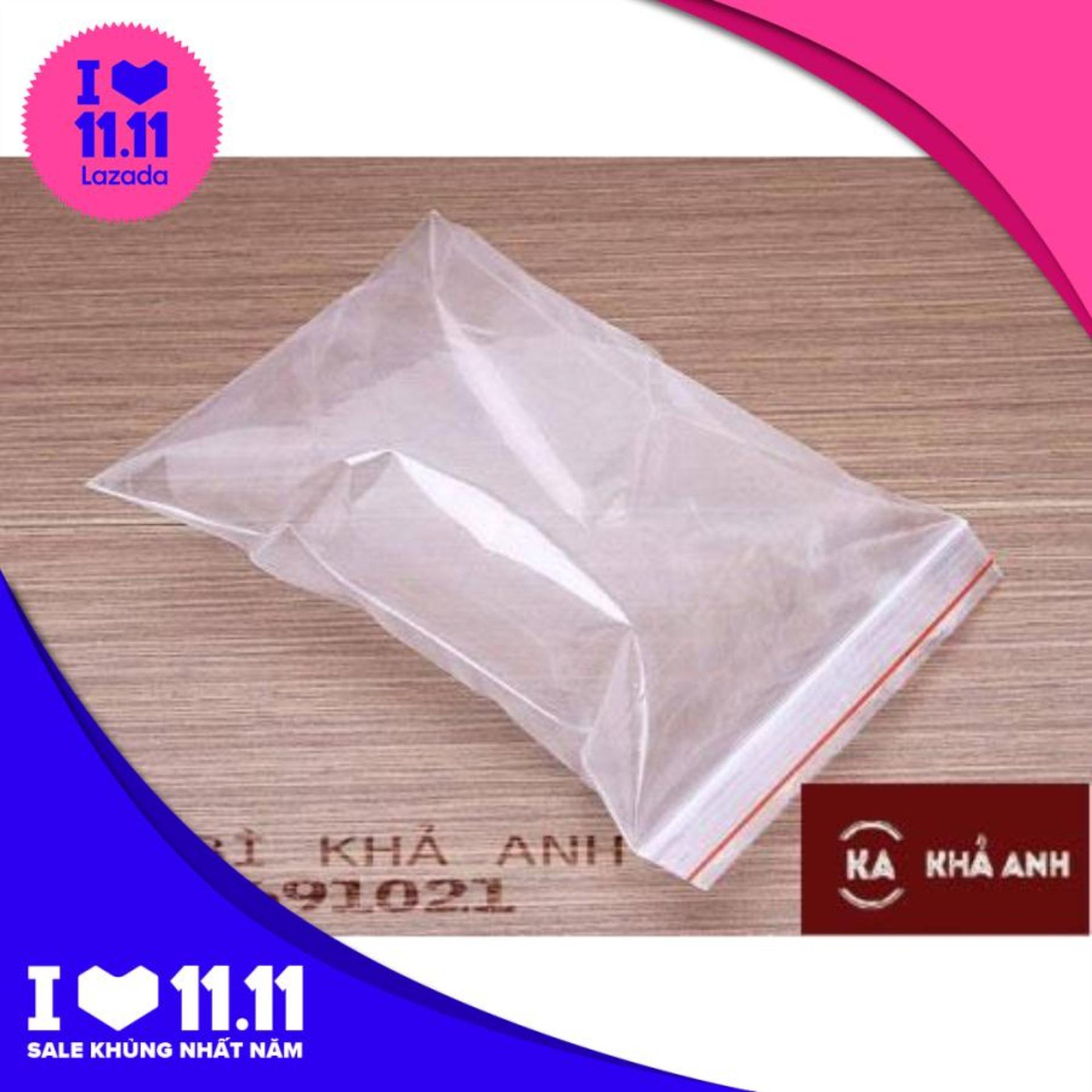 1Kg TÚI ZIP ( Zipper Viền đỏ) Size 10x15cm