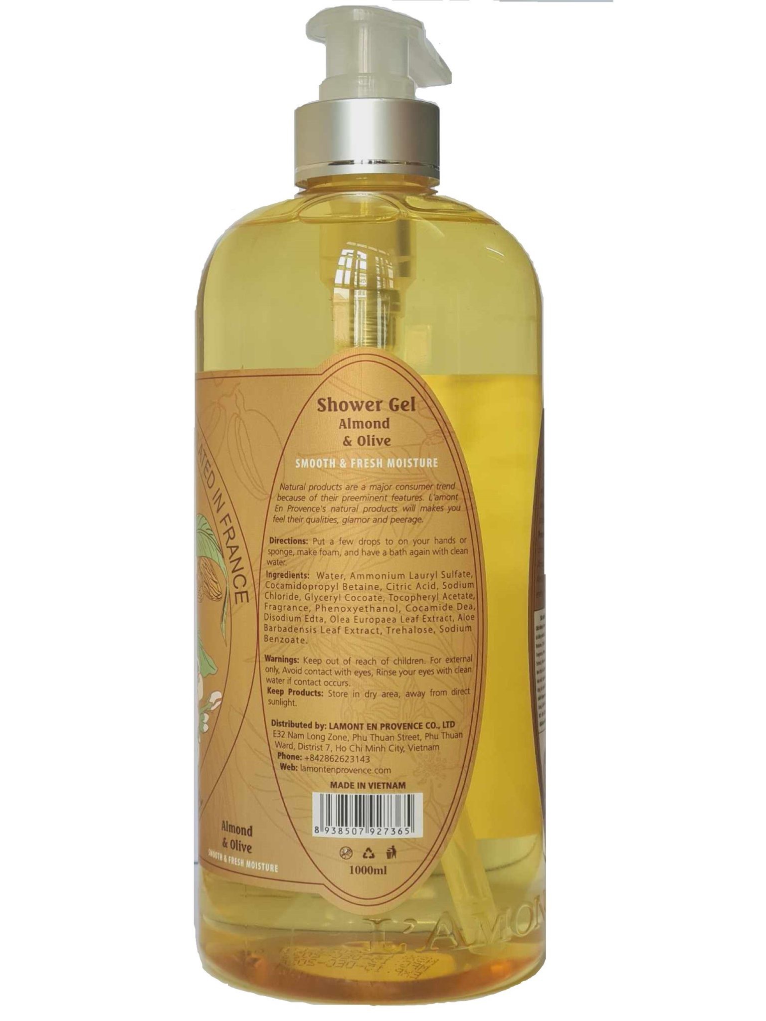 ALMONT and OLIVE SHOWER GEL