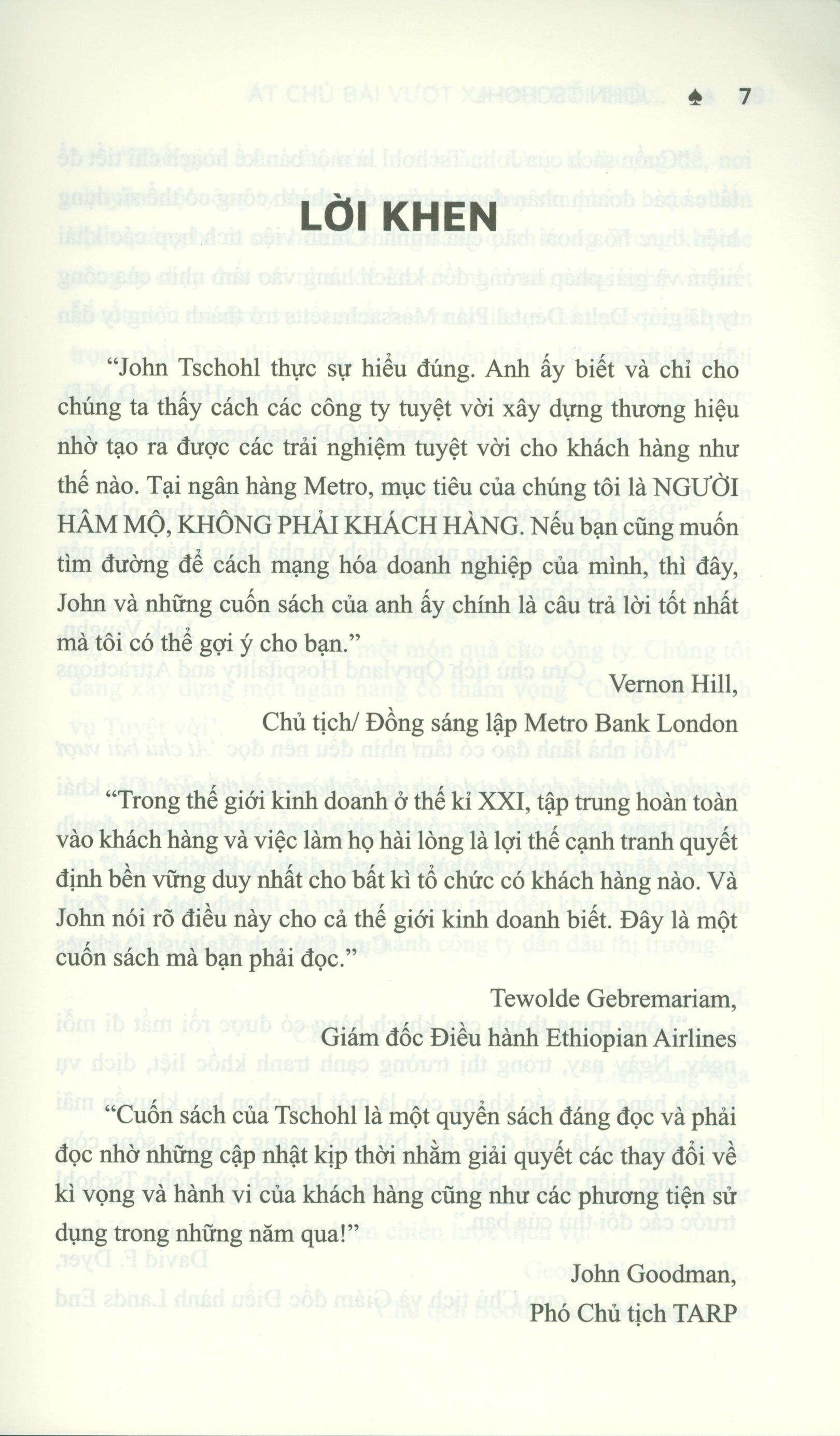 Dịch Vụ Khách Hàng - Thương Vụ 1 Vốn 4 Lời