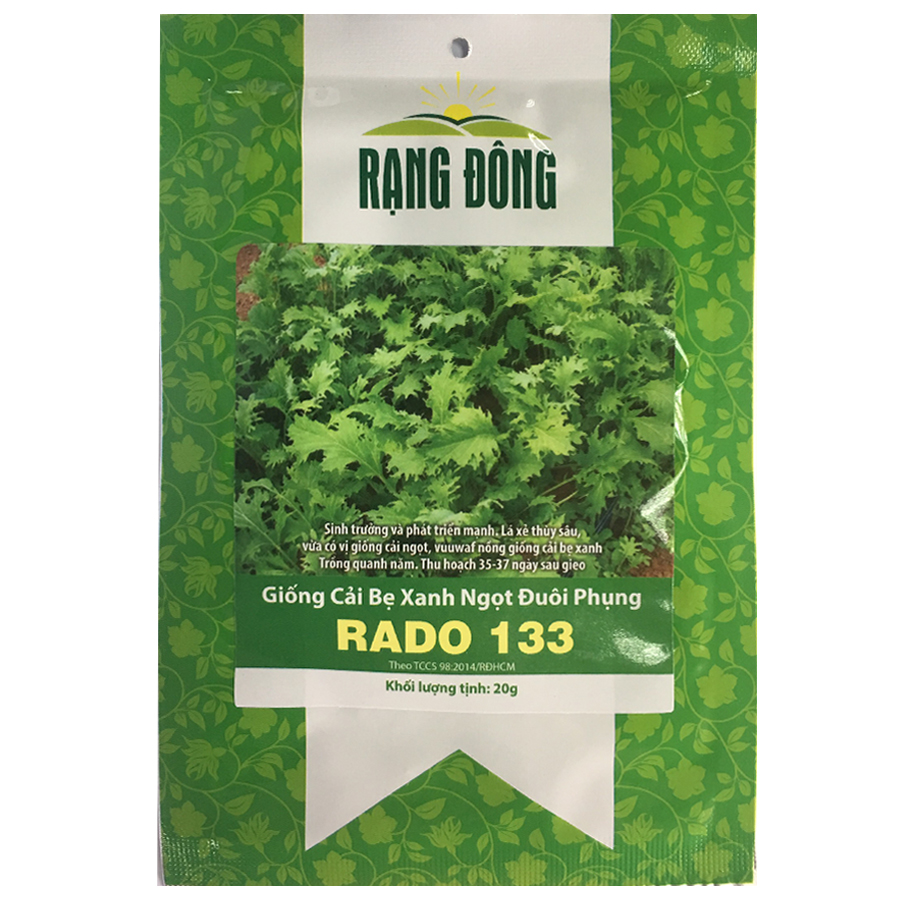 Hạt Giống Cải Ngọt Đuôi Phụng - 20Gram