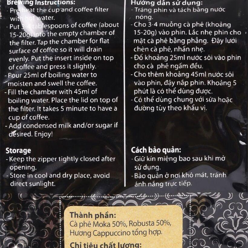 [HCM]Cà Phê Capuccino Phúc Long Gói 200G
