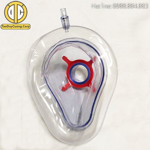 Bóng bóp Ambu cấp cứu oxy tập thở [người lớn, trẻ em]