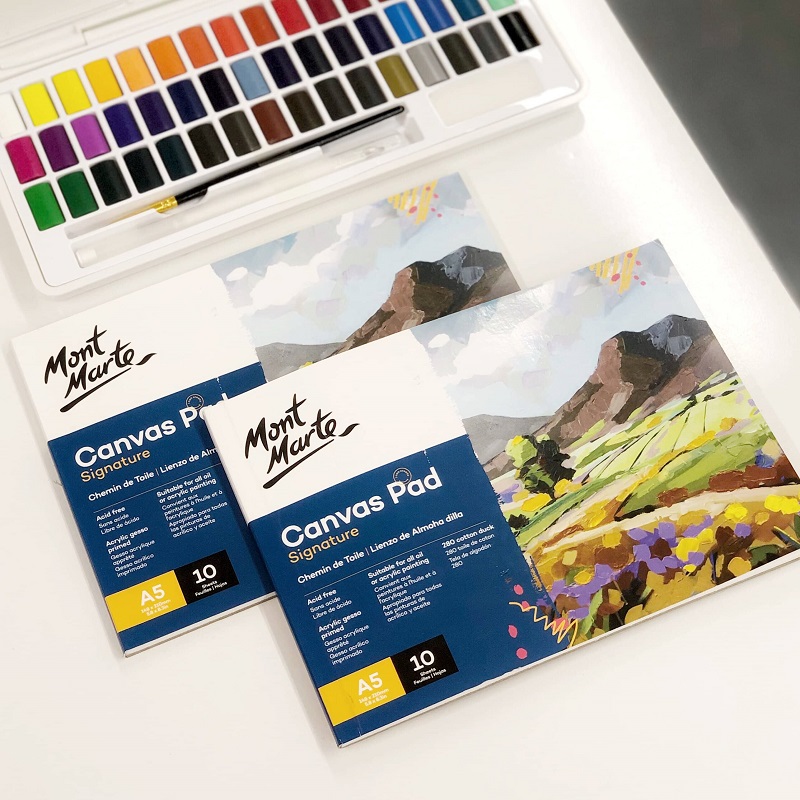 [HCM]CANVAS MONT MARTE PAD A4 (280 GSM 10 TỜ)