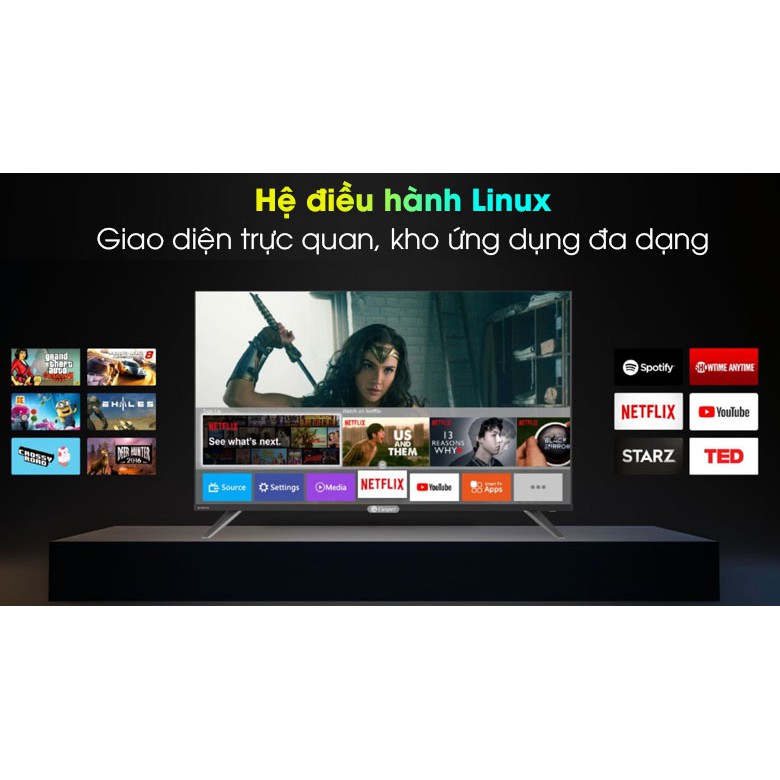 [HCM]Smart Tivi Casper 43 inch 43FX6200 (Miễn phí giao tại HCM-ngoài tỉnh liên hệ shop)