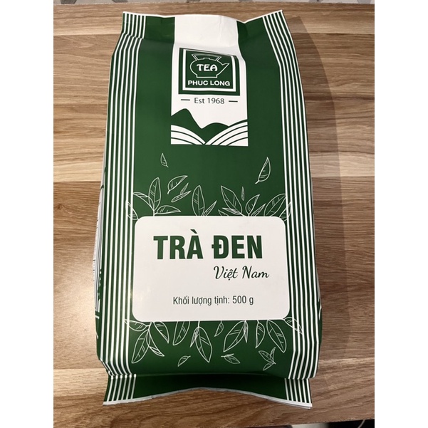 Black Phuc long tea (500gr) use milk tea (Phuc long company)-snacks