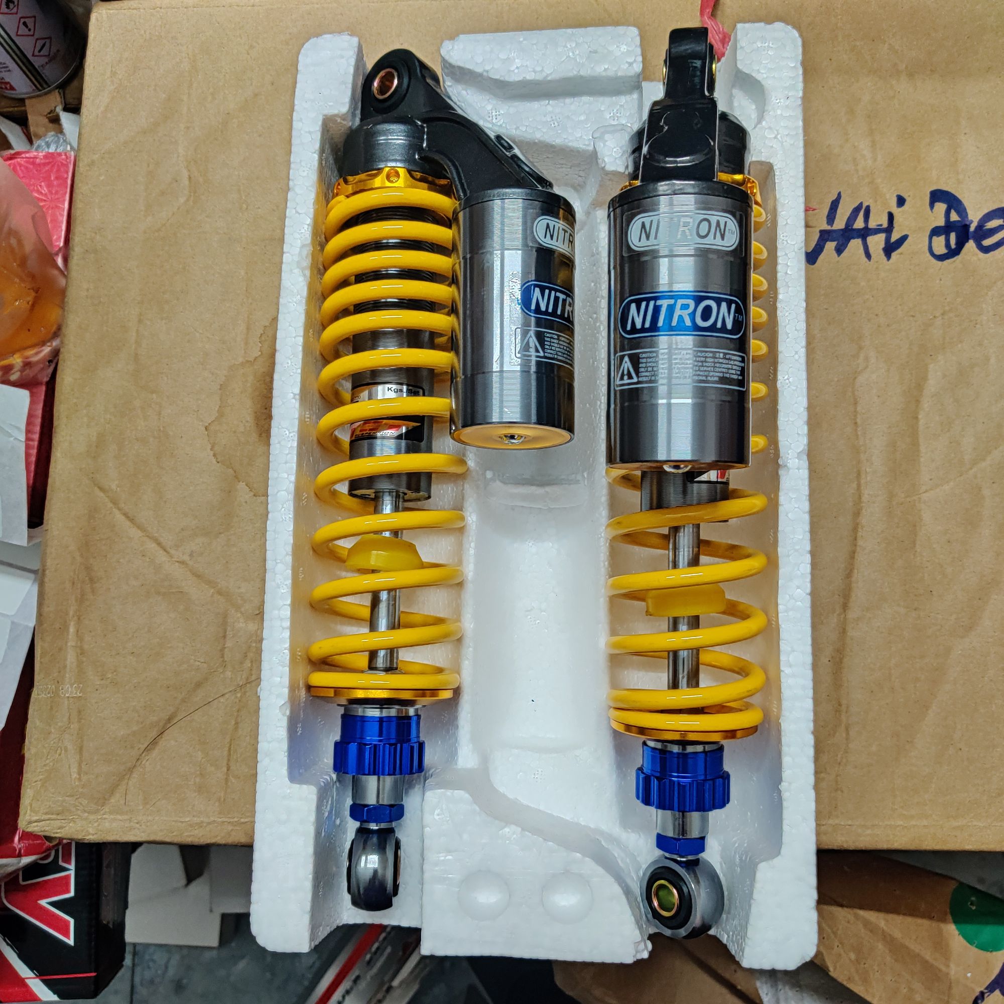 [HCM]Phuộc sau RCB OHLINS bình dầu lắp Dr Wave CUP AXELO ELEGANT BLADE FUTURE CHARLY