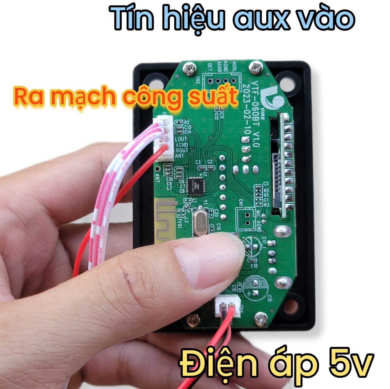 Mạch Blutooth Loa Kéo 5v Có EQ
