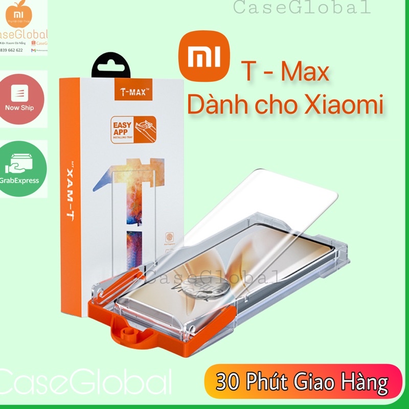 Kính cường lực t-max dành cho oneplus 8 pro note 20 ultra xiaomi mi note 10 note10 10 lite cc9 pro