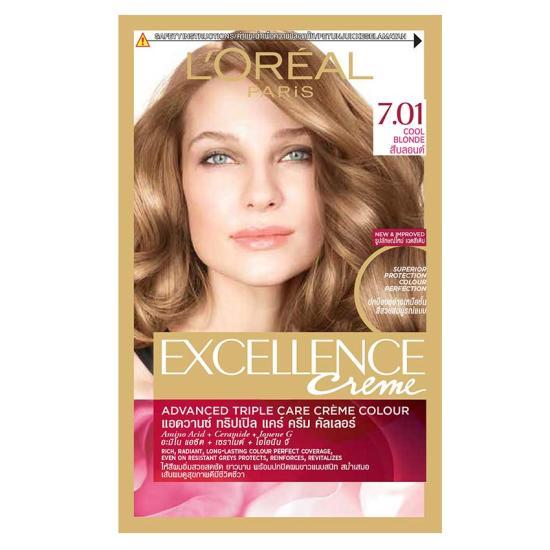 Thuốc Nhuộm Tóc L’Oreal Exc Crème – 7.01 Cool Blonde