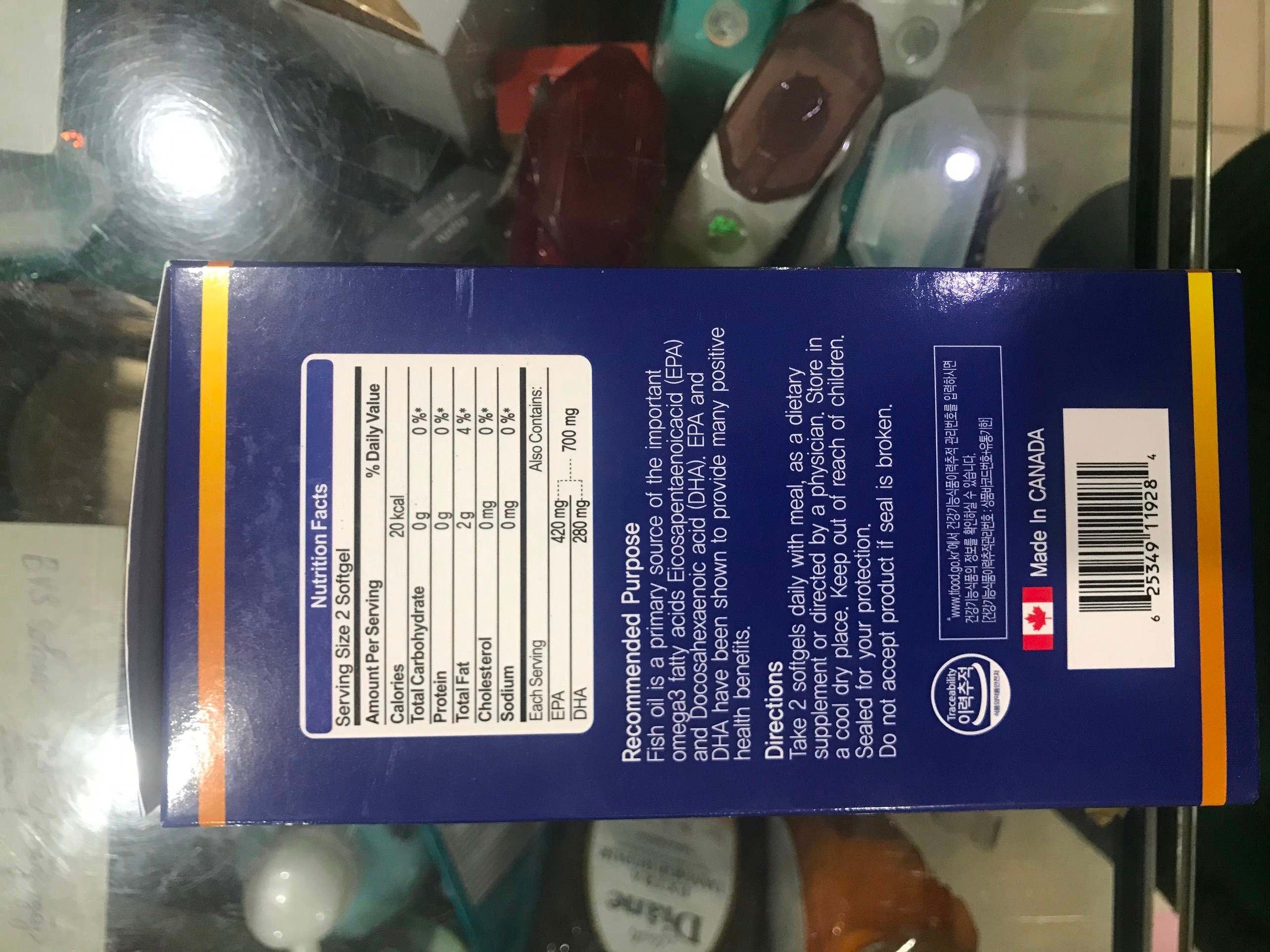 Vitamin Salmol O Me Ga 3 Mỹ  - 113