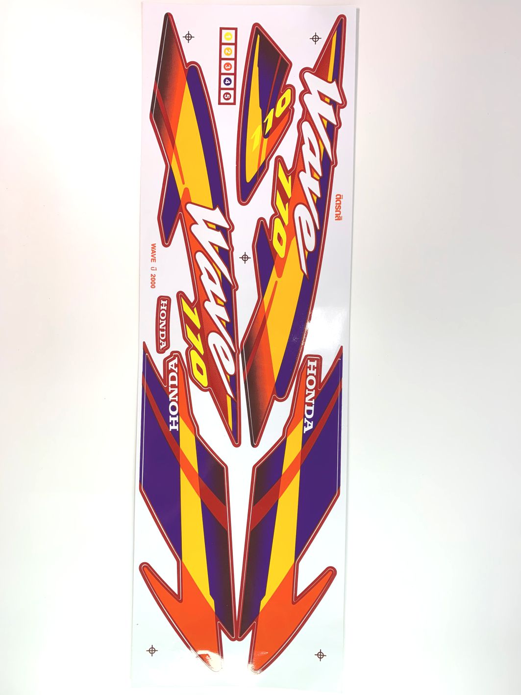 Tem Wave 110 đời 2000 zin Thái ( loại tờ )