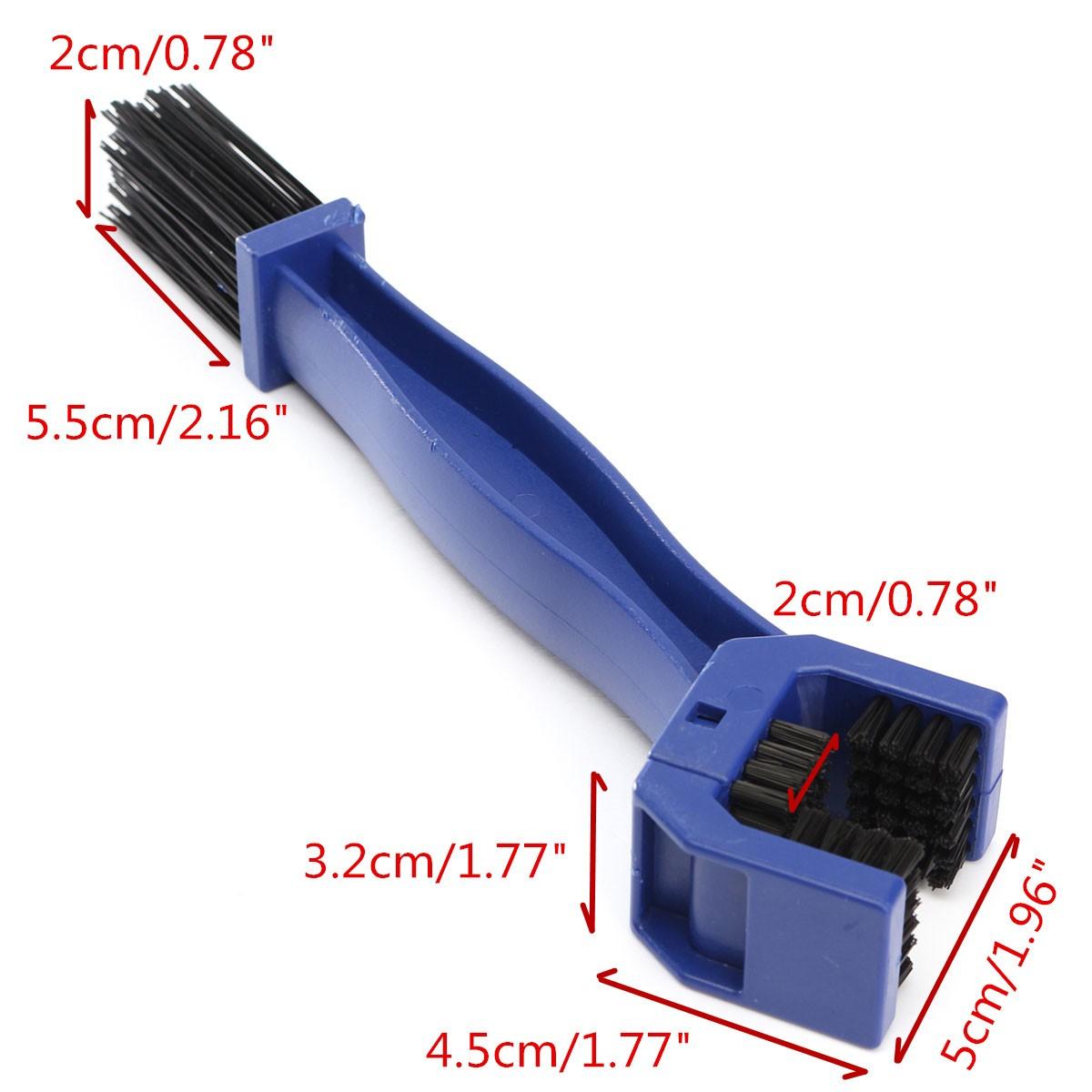 Bàn chải vệ sinh sên cho xe máy xe mô tô xe tay côn - msn388135