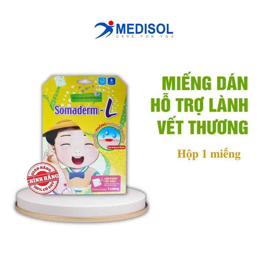 Combo Miếng Dán Mụn / Vết Thương Somaderm - L (7.5cm x 7.5cm)