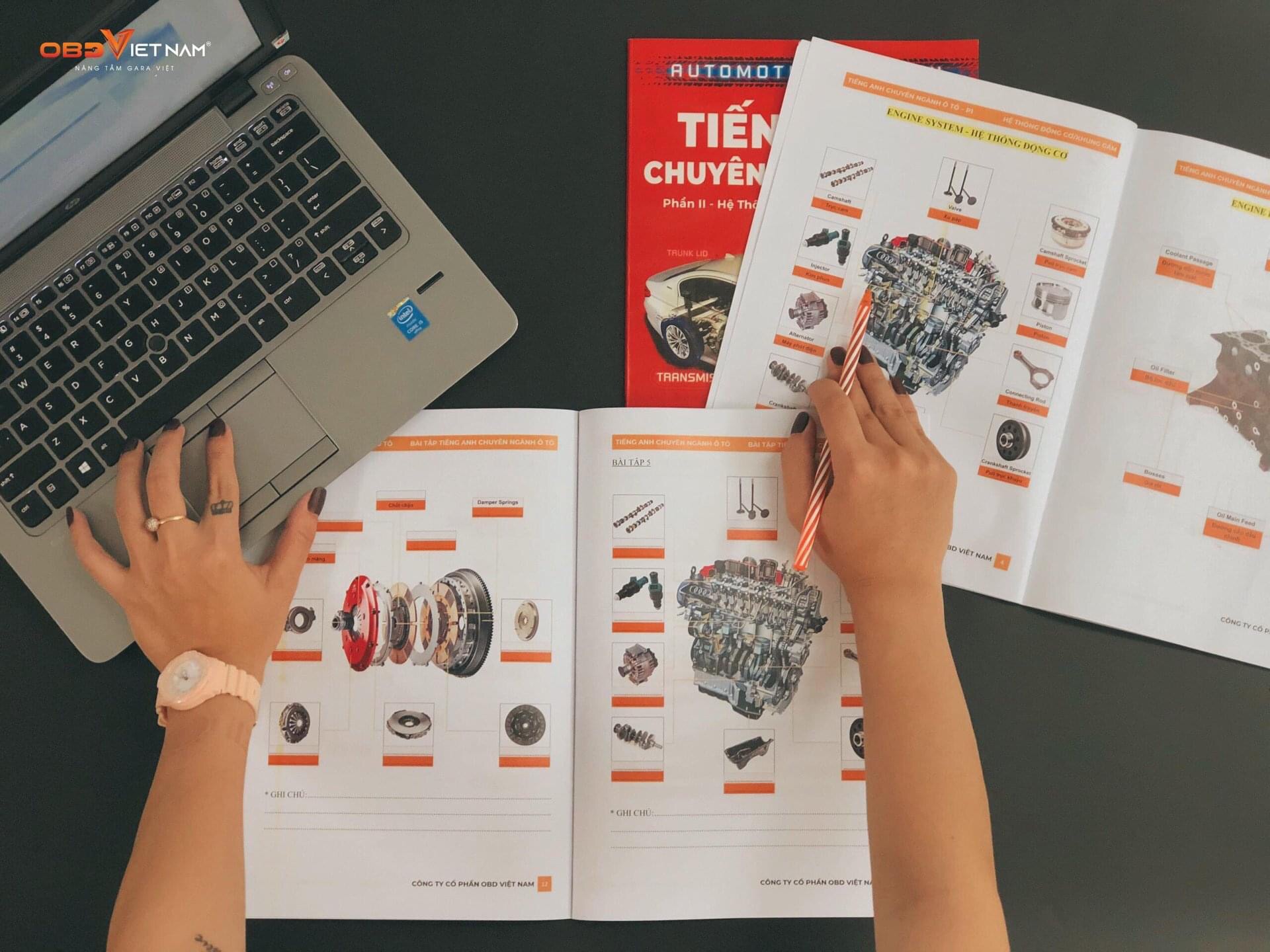 [HCM]SÁCH TIẾNG ANH CHUYÊN NGÀNH OTO